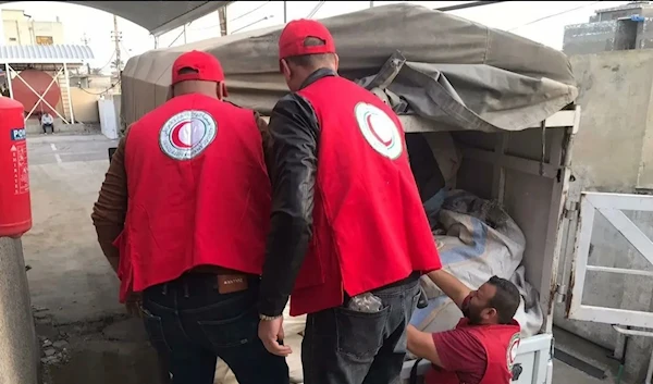 Iraqi Red Crescent sends emergency food bundles to Turkey and Syria