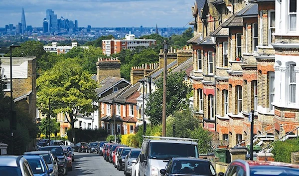 London housing market in UK. (AFP)