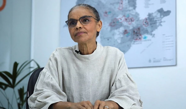 Marina Silva during an interview with Reuters in Brazil on Nov. 3, 2022 (Reuters)