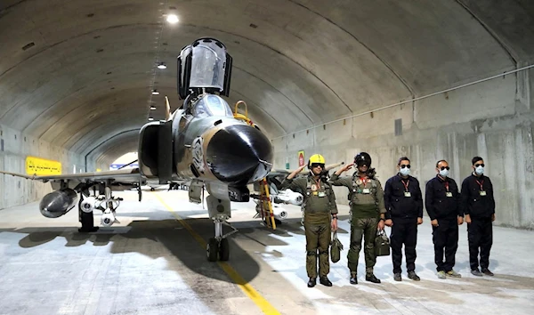 Iran Army unveils first underground air force base