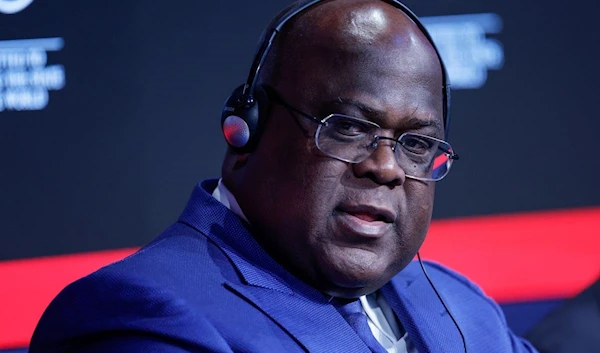 Felix Tshisekedi, Democratic Republic of the Congo's president, during a panel session on the opening day of the World Economic Forum in Davos, Switzerland. (Bloomberg)