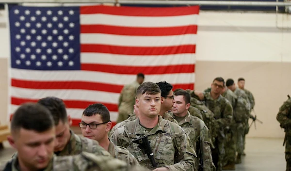 Paratroopers prepare to deploy to the US Central Command area of operations. (AFP)