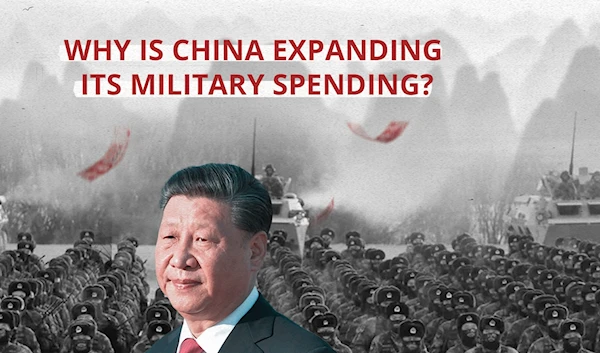 Why is China expanding its military spending?