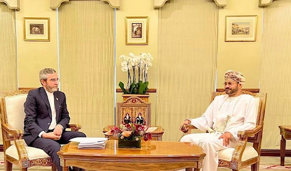 Iranian Deputy Foreign Minister for Political Affairs Ali Baqeri Kani, in a visit to Muscat, met and held talks with the Omani Foreign Minister Sayyid Badr Albusaidi.