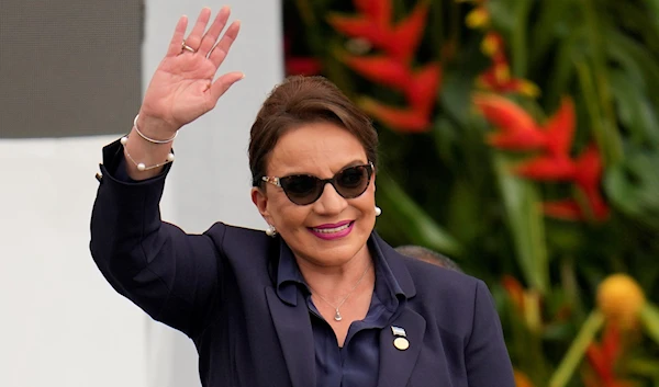 Honduras' President Xiomara Castro (AP)