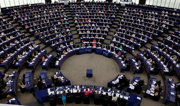 European lawmakers gather to vote at the European Parliament, July 6, 2022 in Strasbourg, eastern France (AP).