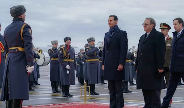 Ceremonies of welcoming Syrian President Bashar Al-Assad in Moscow, 2023