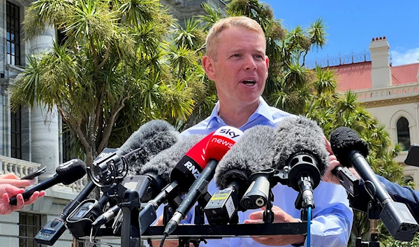 New Zealand Prime Minister Chris Hipkins after his appointment in January 2023 (Reuters)