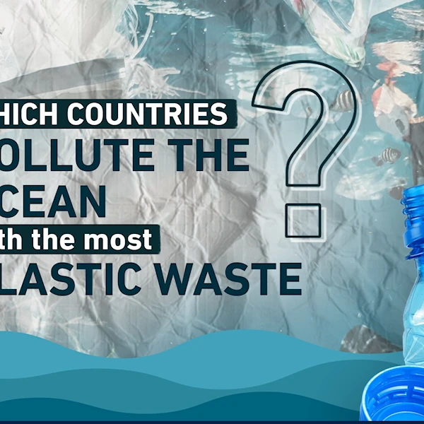 Which countries pollute the ocean with the most plastic waste?