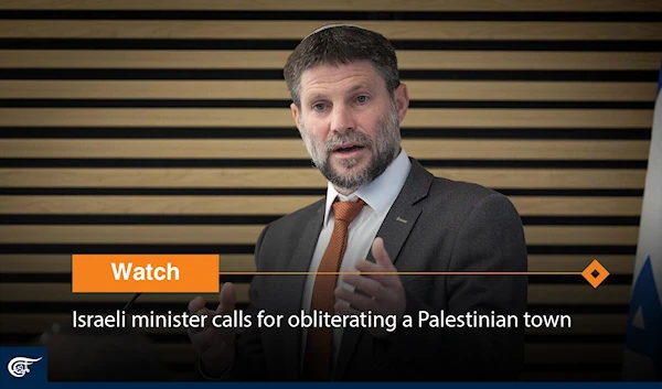 Israeli minister calls for obliterating a Palestinian town