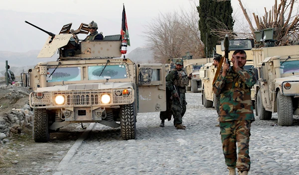 A military base in Shirzad district of Nangarhar province, Afghanistan January 30, 2021. (Reuters)