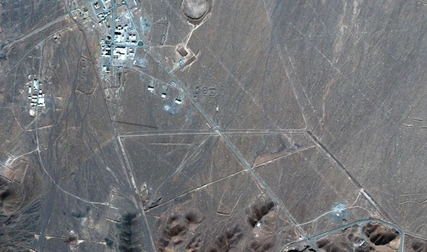 A satellite image provided by Maxar Technologies shows Iran’s Fordow plant. (AFP)