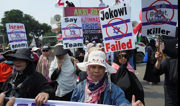 Indonesians protest 'Israel's' participation in U-20 FIFA World Cup