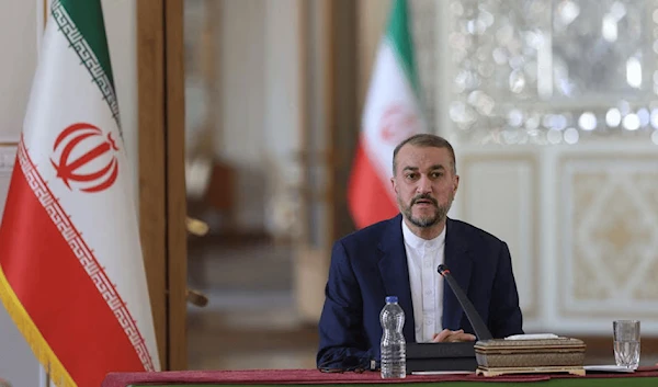 Iranian Foreign Minister Hossein Amir-Abdollahian speaks during a news conference in Tehran, Iran March 19, 2023 (Reuters).