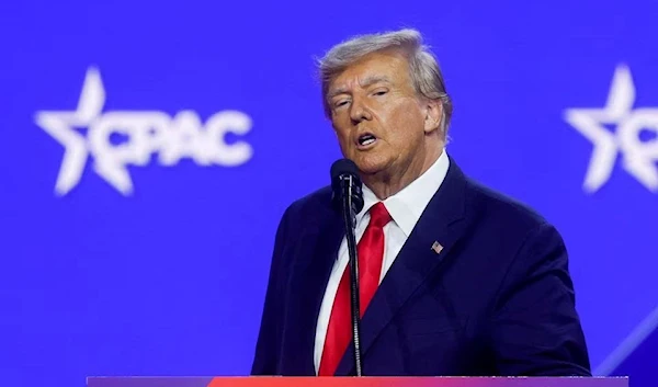 Former U.S. President Donald Trump attends the Conservative Political Action Conference (CPAC) at Gaylord National Convention Center in National Harbor, Maryland, U.S., March 4, 2023. (Reuters)