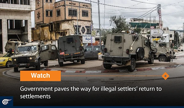 Government paves the way for illegal settlers' return to settlements