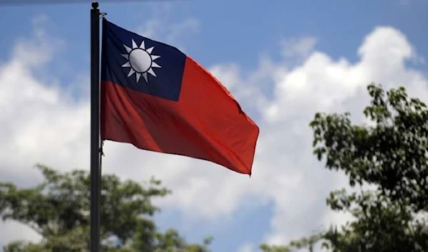 Taiwan flag flutters in Taipei. (AFP)