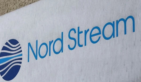 The logo of Nord Stream AG is seen at an office building in the town of Vyborg, Leningrad Region, Russia August 22, 2022. (REUTERS)