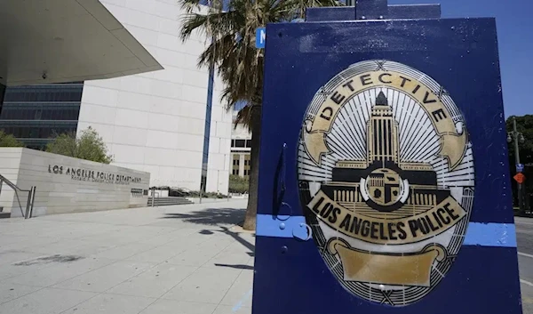 The Los Angeles Police Department headquarters building is seen downtown Los Angeles, Friday, July 8, 2022  (AP)