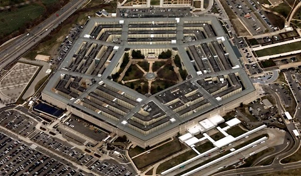 The Pentagon is seen in this aerial photo from the Air Force One in Washington, DC, U.S., March 29, 2018. (Reuters)