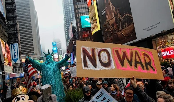 How the US media still block anti-war protests to boost US agenda