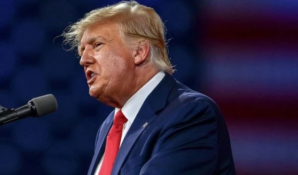 Former US President Donald Trump speaks at the Conservative Political Action Conference 2022 (CPAC) in Orlando, Florida. (AFP)