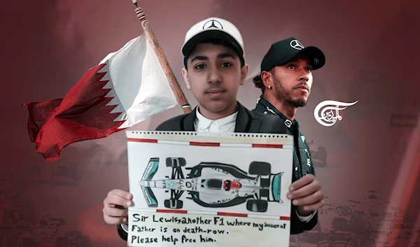 Ahead of last year’s season-opening F1 race, Mohammad Ramadhan's 12-year-old son, Ahmed, drew Hamilton’s famed No. 44 Mercedes car and wrote, Sir Lewis, another F1 where my innocent father is on death row. Please help free him.