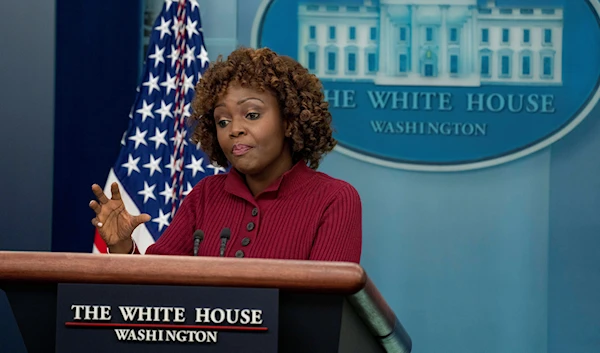 White House press secretary Karine Jean-Pierre (AP).