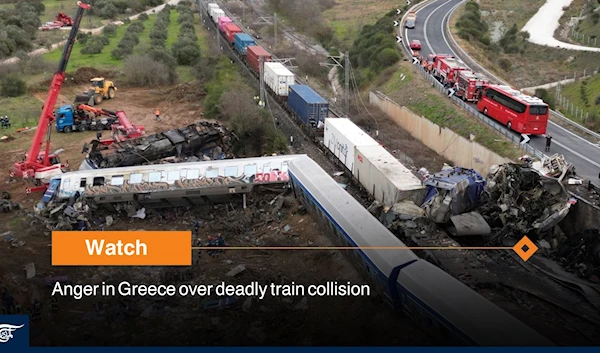 Anger in Greece over deadly train collision