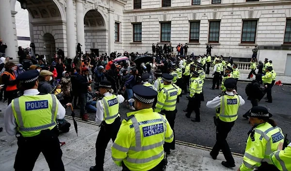 Police officers in London (Reuters)