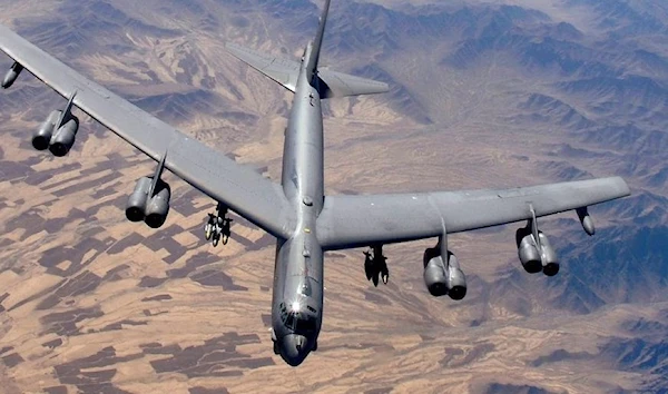 A B-52 Stratofortress flown over Afghanistan during US occupation (Reuters)