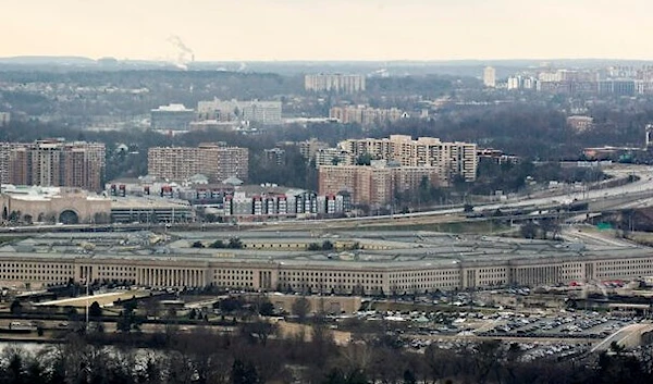 The Pentagon in Washington, DC, on January 18, 2022 (AFP)