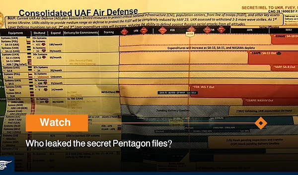 Who leaked the secret Pentagon files?