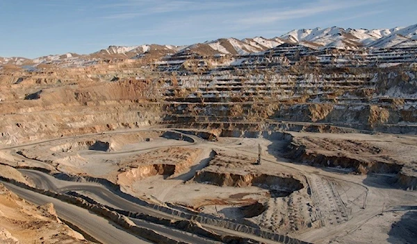 Sarcheshmeh copper complex, operated by the National Iranian Copper Industries, in an undated photo (NICICO)