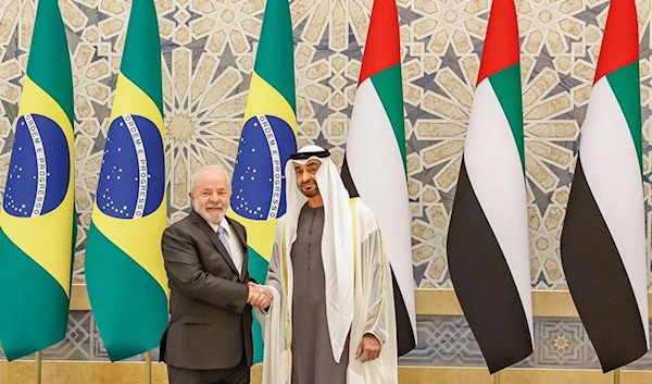 Brazilian President Lula da Silva with Emirati President Mohammed Bin Zayed, 2023 (Ricardo Stuckert PR)