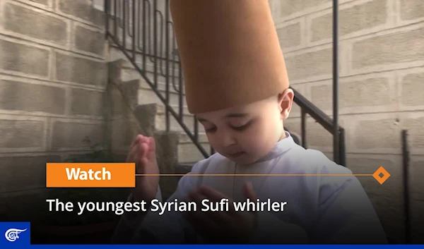 The youngest Syrian Sufi whirler