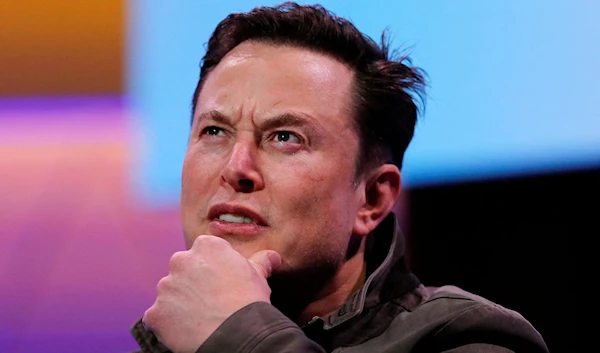 SpaceX owner and Tesla CEO Elon Musk gestures during a conversation with designer Todd Howard (not pictured) at the E3 gaming convention in Los Angeles, California, U.S., June 13, 2019. (REUTERS)