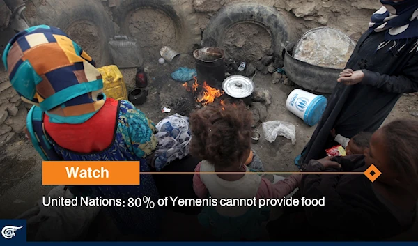 United Nations: 80% of Yemenis cannot provide food