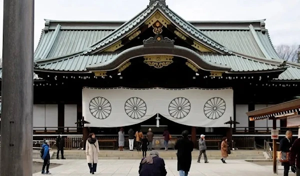 Yasukuni Shrine in Tokyo, December 29, 2016 (Reuters)