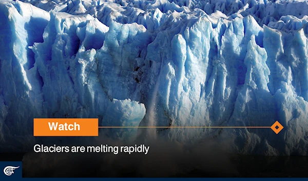 Glaciers are melting rapidly