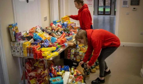 UK children receiving food aid spikes to over 1 million