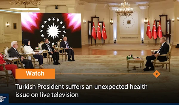 Turkish President suffers an unexpected health issue on live television