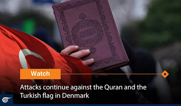 Attacks continue against the Quran and the Turkish flag in Denmark