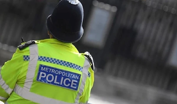 A metropolitan Police stands on duty in Westminster, London. (Reuters)