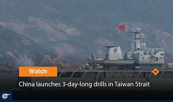 China launches 3-day-long drills in Taiwan Strait