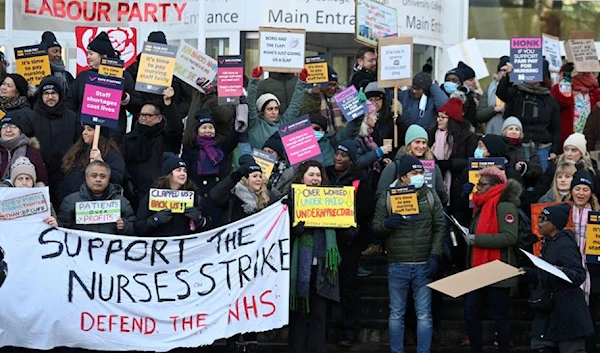 Nurses in Uk hold largest strike in 2023