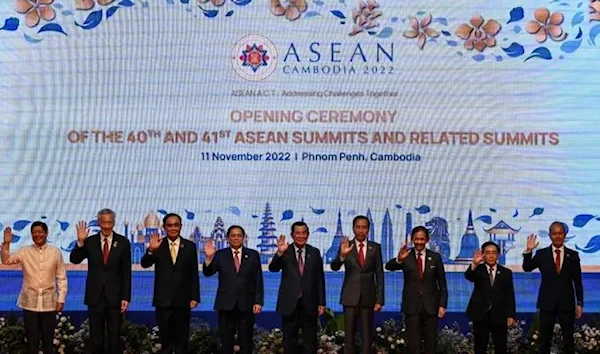 =The opening ceremony of the 40th and 41st Association of Southeast Asian Nations (ASEAN) Summits in Phnom Penh on November 11, 2022. (AFP)