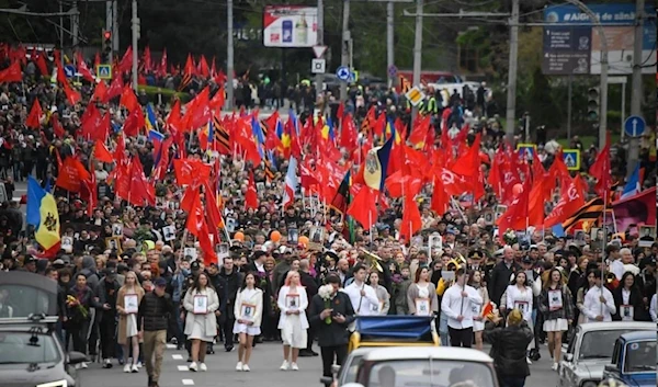 Vicotry Day Parade in Chisinau, Moldova, May 9, 2023 (Social Media)