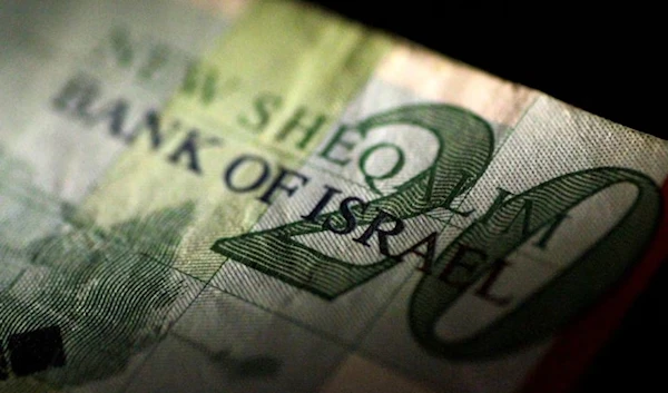 An Israeli shekel note is seen in this June 22, 2017 illustration photo. (Reuters)