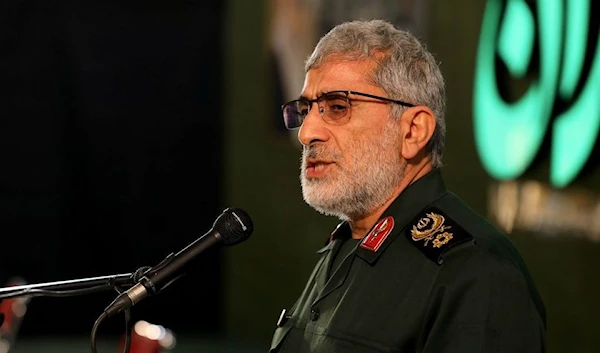 IRGC Quds force vows support for resistance until collapse of "Israel"